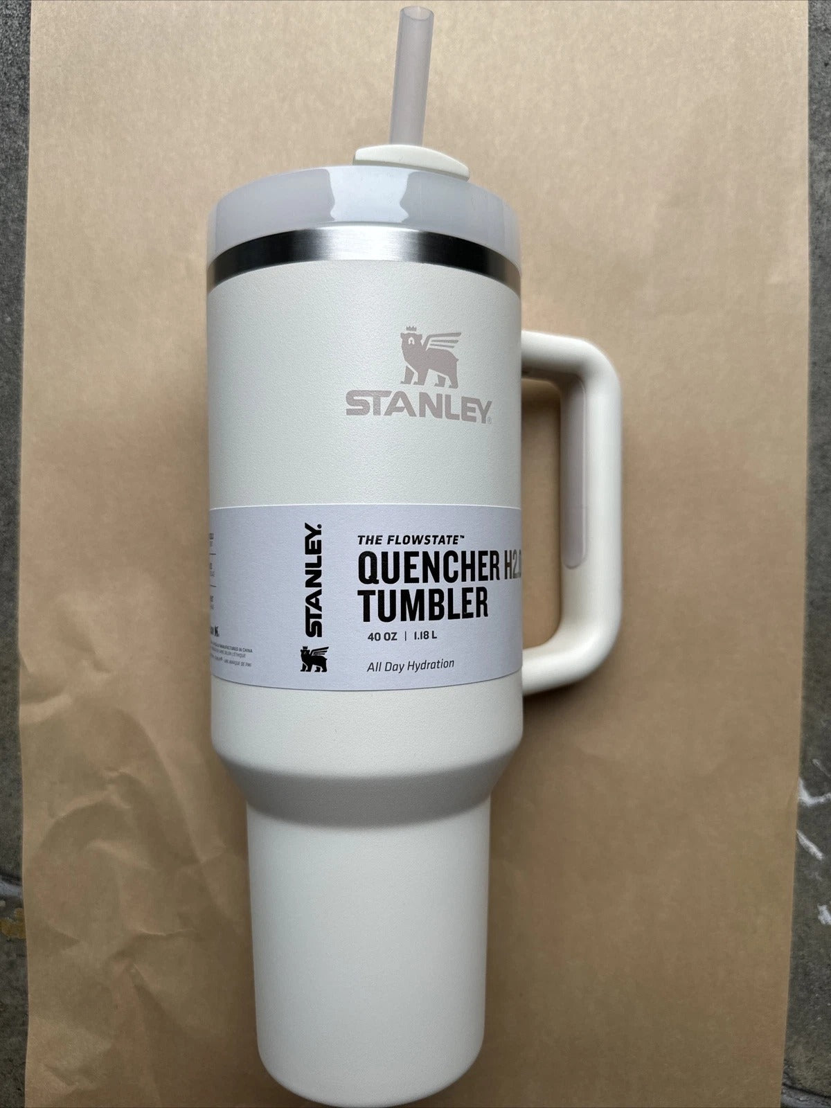 Stanley Quencher H2.0 FlowState 40 oz Tumbler with Handle & Straw – Insulated Travel Cup
