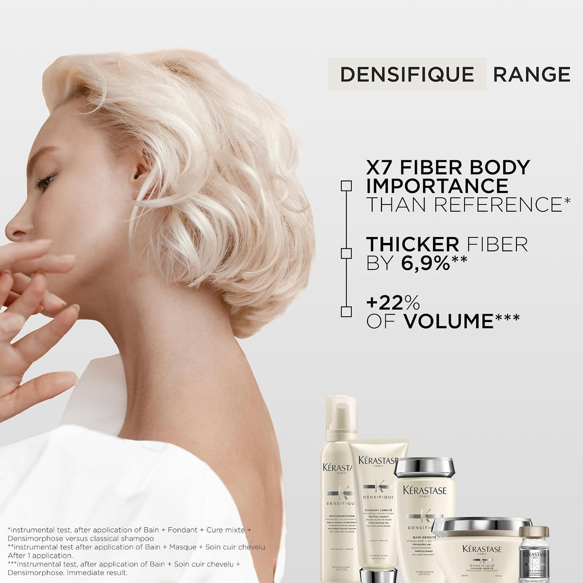 Kérastase Densifique Bain Densité Shampoo 250ml – Hair Thickening & Volumizing Shampoo