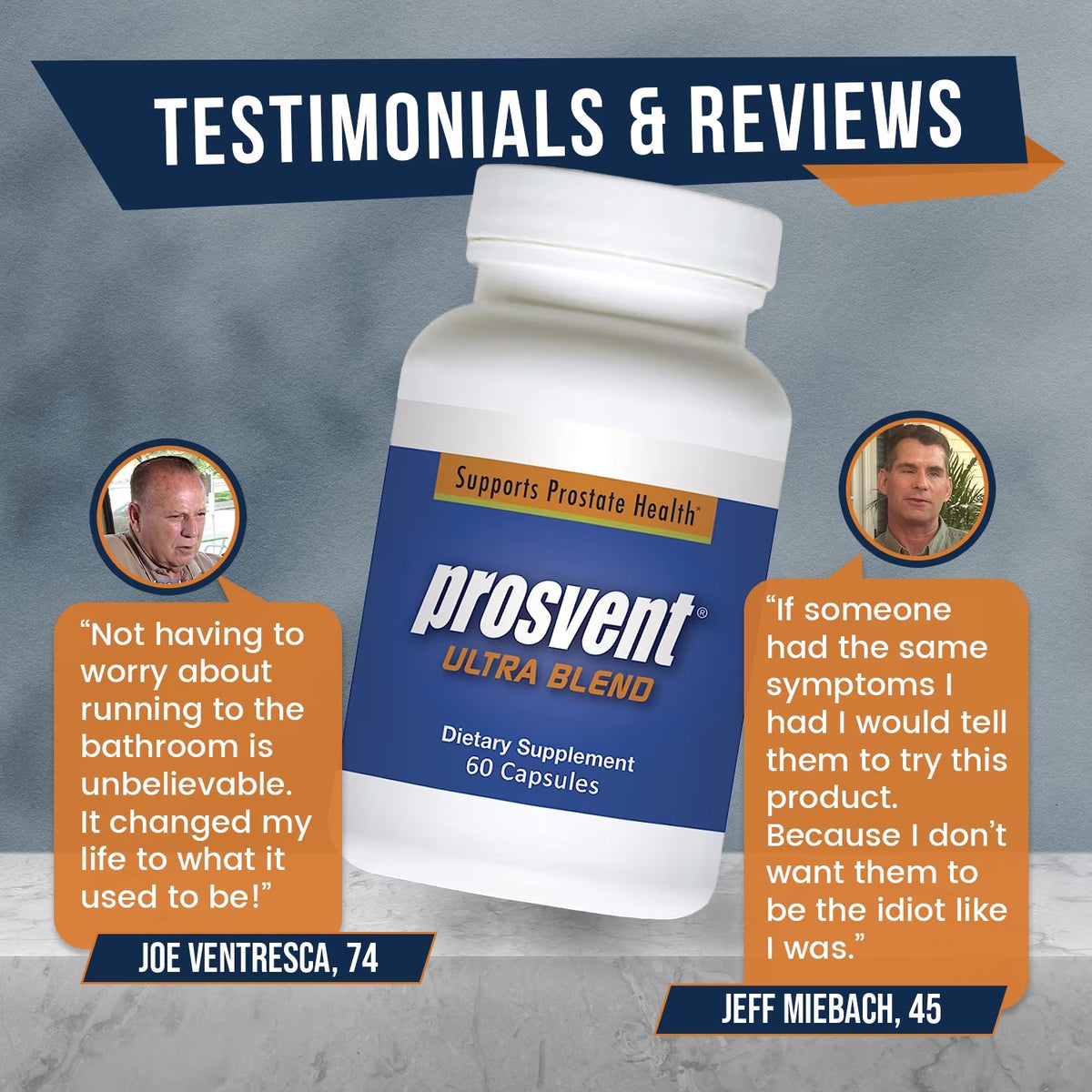 Prosevent Ultra Blend Dietary Supplement 60 Capsules | Prostate Support Formula