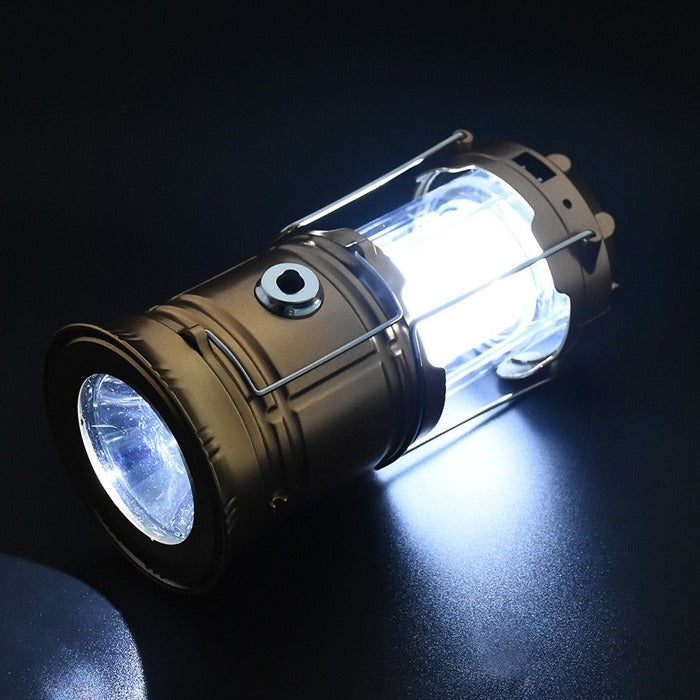 Portable LED Camping Lantern – Rechargeable Emergency Light, Outdoor Hanging Lamp & Flashlight