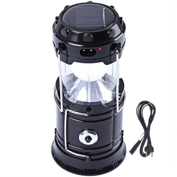 Portable LED Camping Lantern – Rechargeable Emergency Light, Outdoor Hanging Lamp & Flashlight