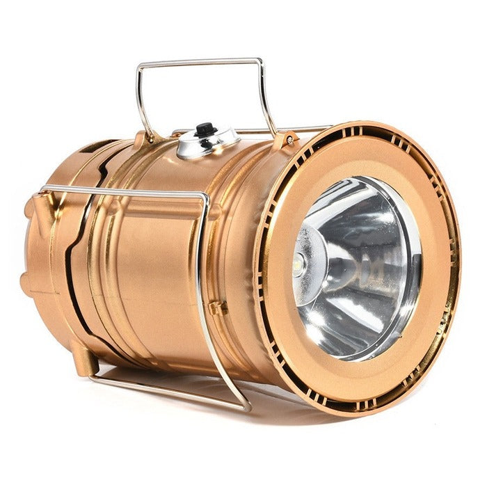 Portable LED Camping Lantern – Rechargeable Emergency Light, Outdoor Hanging Lamp & Flashlight