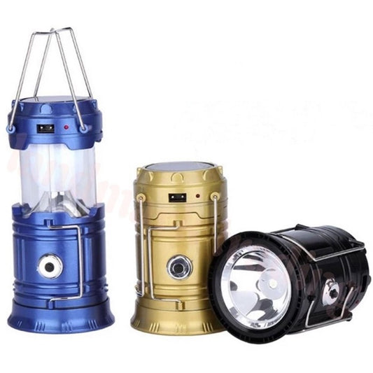 Portable LED Camping Lantern – Rechargeable Emergency Light, Outdoor Hanging Lamp & Flashlight