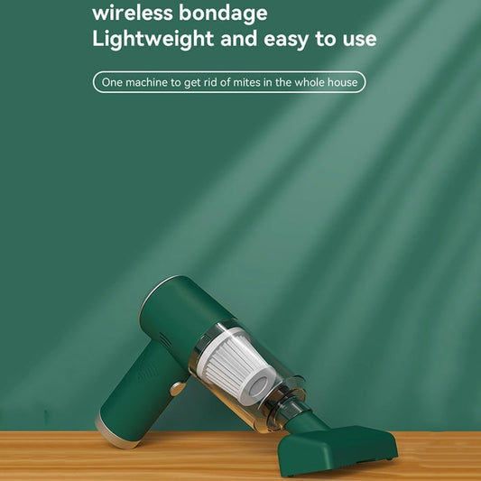 Cordless Handheld Vacuum Cleaner – Portable Mini Vacuum with Crevice & Brush Attachments