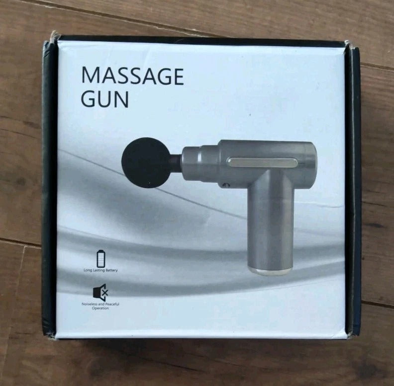 Deep Tissue Massage Gun – Portable Percussion Muscle Massager with Long-Lasting Battery